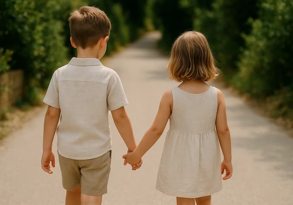 Conjunto niño - niña