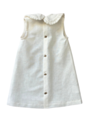 vestido de lino de niña