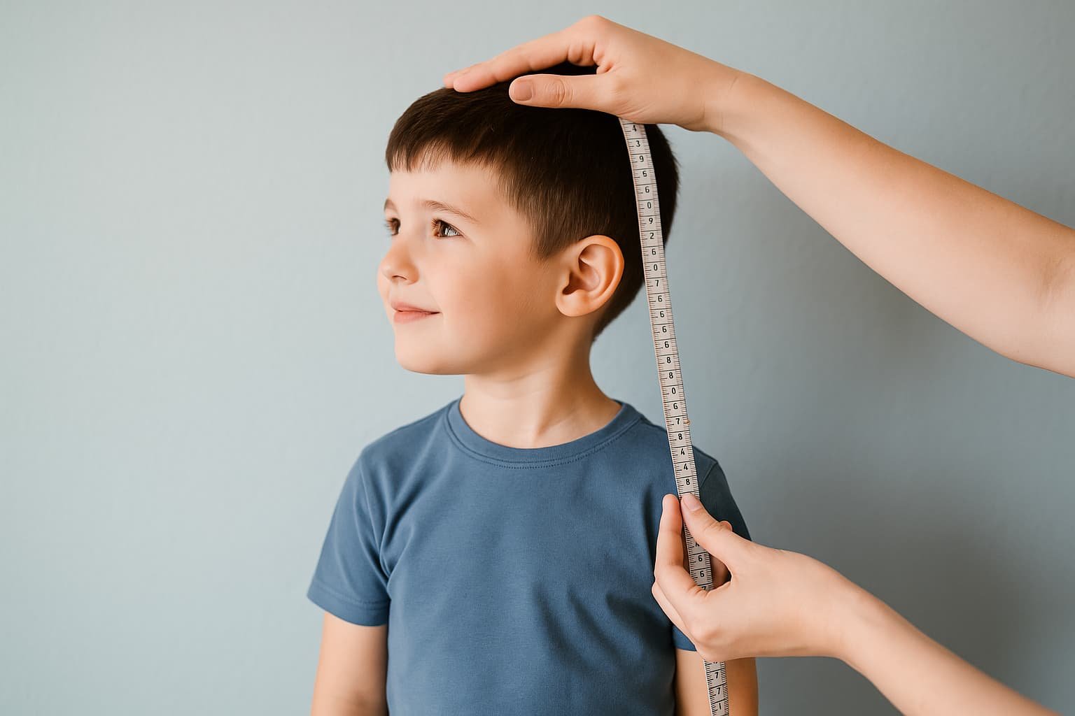 Talla infantil - midiendo a un niño