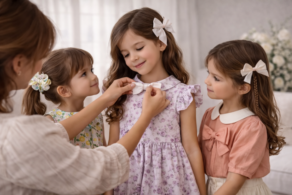 Ropa infantil elegante para niñas