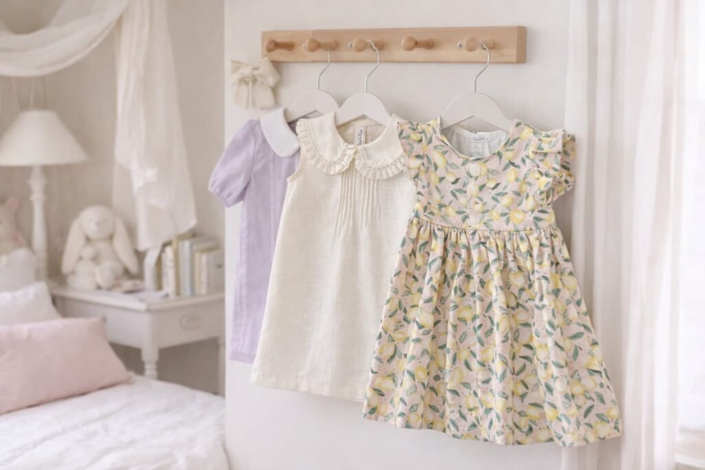 Vestidos elegantes de niñas arras