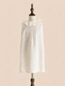 vestido elegante de lino niña - modelo sol